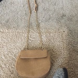 Tan purse